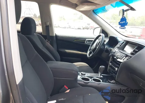 2015 Nissan Pathfinder S из США, поврежденный, VIN 5N1AR2MM2FC678352